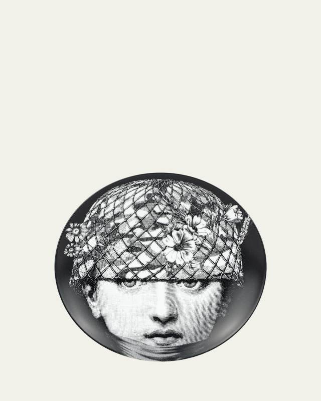Tema E Variazioni n. 384 Floral Helmet Wall Plate